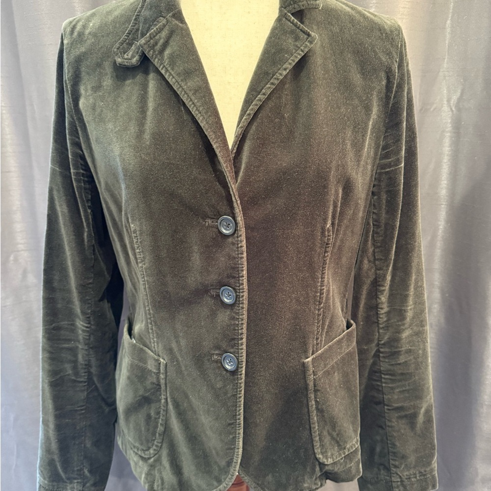 Vintage Olive Green J Crew Women's Jacket